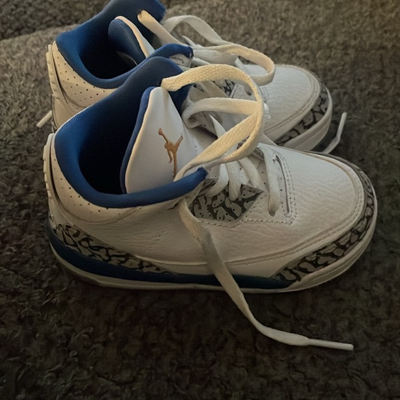 Jordan 3 Wizards Toddler 7c - Picture 3 of 3